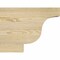 Ekena Millwork Newport Rough Sawn Rafter Tail, Douglas Fir, 6"W x 12"H x 16"L RFT06X12X16NEW00RDF - alternate 3